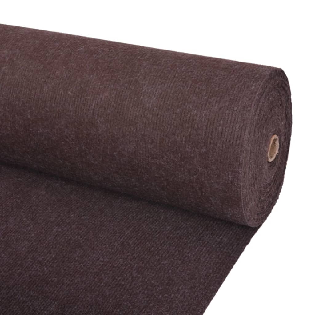 Exhibition Carpet Rib 1.6x15 m Brown- Door Mats - HomeShopIreland - Home Shop Ireland - Door Mats - Exhibition Carpet Rib 1.6x15 m Brown