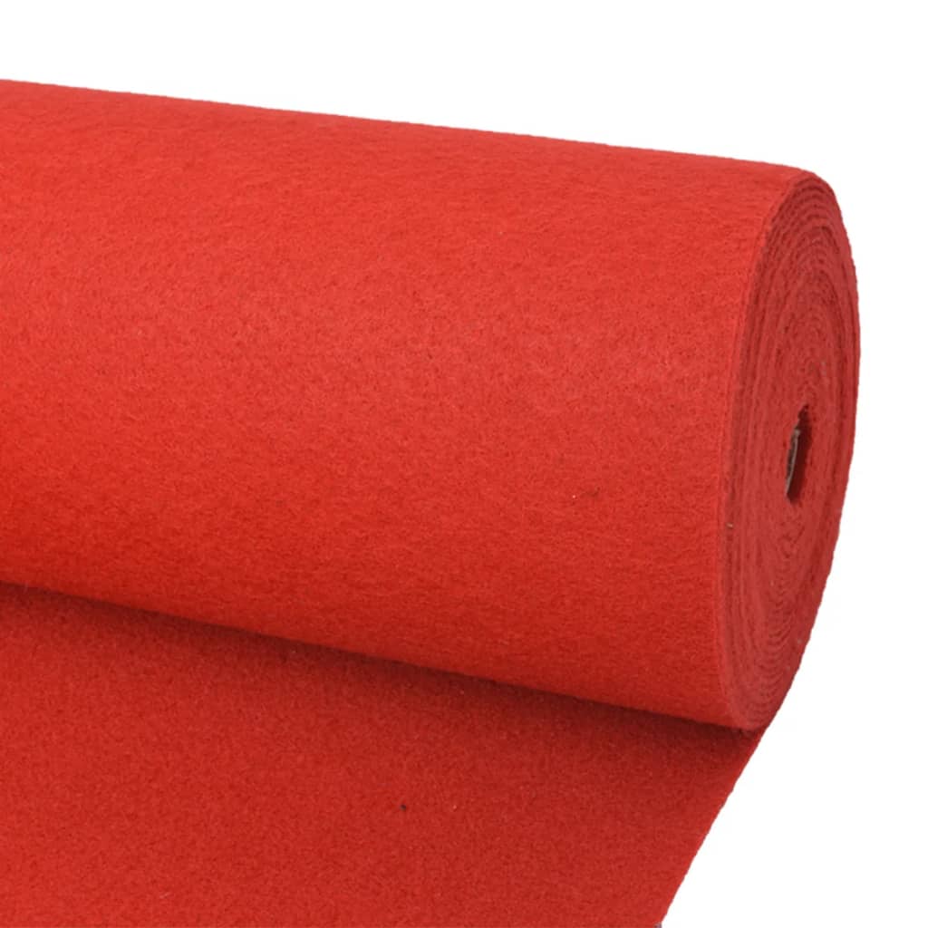 Exhibition Carpet Plain 1.6x12 m Red- Door Mats - HomeShopIreland - Home Shop Ireland - Door Mats - Exhibition Carpet Plain 1.6x12 m Red