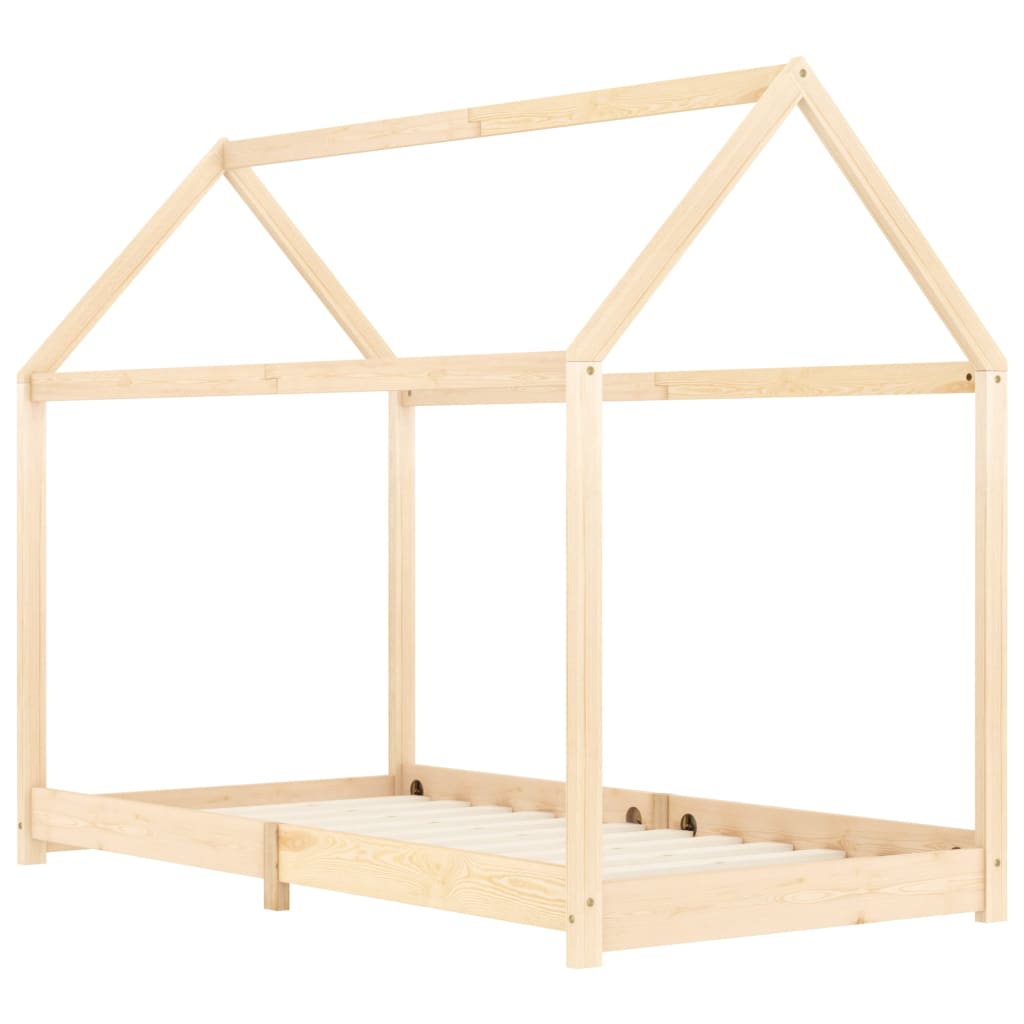Kids Bed Frame Solid Pine Wood 90x200 cm- Cots & Toddler Beds - HomeShopIreland - Home Shop Ireland - Cots & Toddler Beds - Kids Bed Frame Solid Pine Wood 90x200 cm