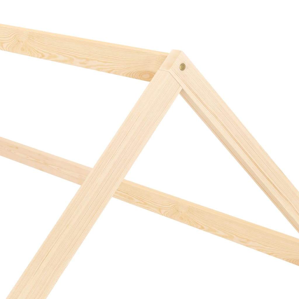 Kids Bed Frame Solid Pine Wood 90x200 cm- Cots & Toddler Beds - HomeShopIreland - Home Shop Ireland - Cots & Toddler Beds - Kids Bed Frame Solid Pine Wood 90x200 cm