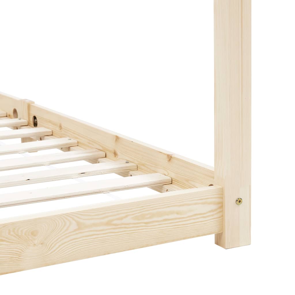 Kids Bed Frame Solid Pine Wood 90x200 cm- Cots & Toddler Beds - HomeShopIreland - Home Shop Ireland - Cots & Toddler Beds - Kids Bed Frame Solid Pine Wood 90x200 cm