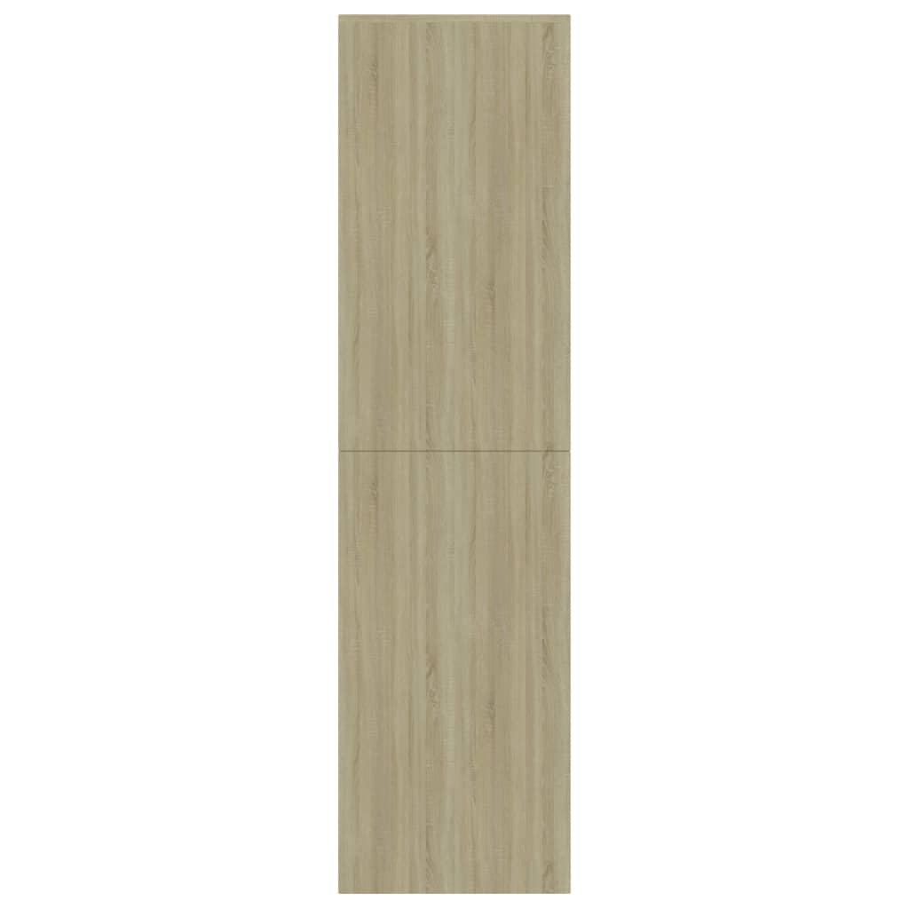 Book Cabinet/Room Divider Sonoma Oak 155x24x160 cm Chipboard- Bookcases & Standing Shelves - HomeShopIreland - Home Shop Ireland - Bookcases & Standing Shelves - Book Cabinet/Room Divider Sonoma Oak 155x24x160 cm Chipboard