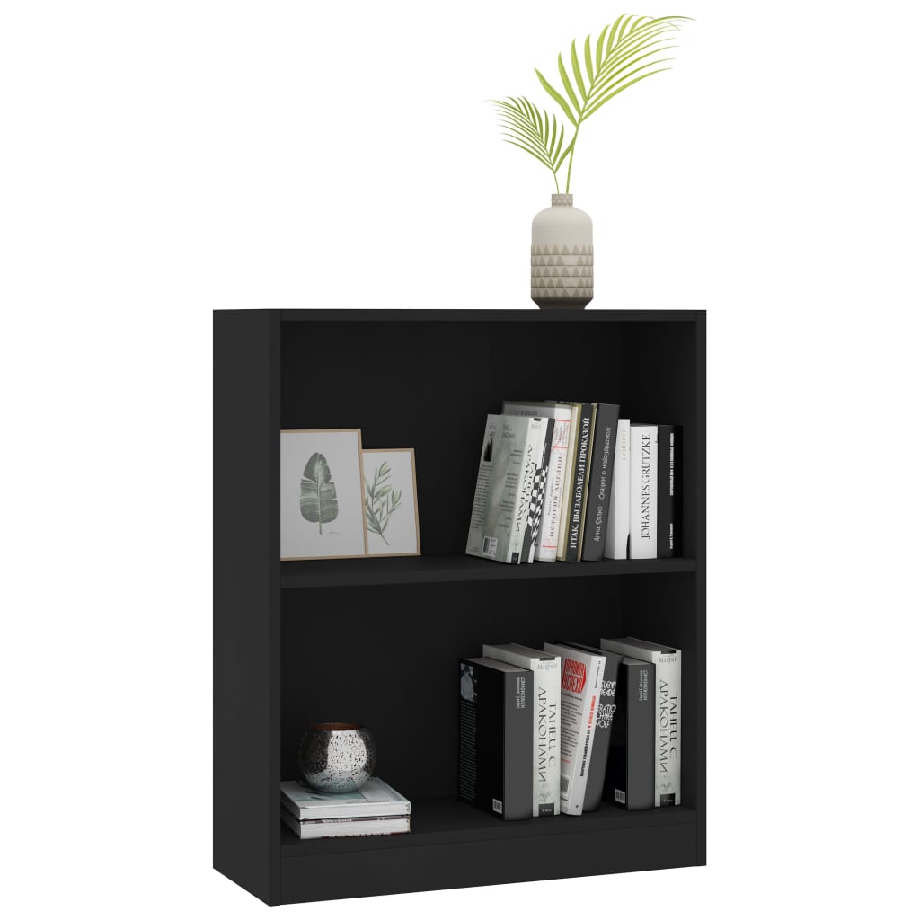 Bookshelf Black 60x24x74.5 cm Chipboard- Bookcases & Standing Shelves - HomeShopIreland - Home Shop Ireland - Bookcases & Standing Shelves - Bookshelf Black 60x24x74.5 cm Chipboard