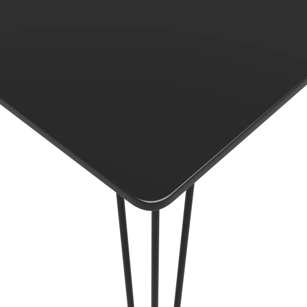 Bar Table Black 120x60x105 cm- Kitchen & Dining Room Tables - HomeShopIreland - Home Shop Ireland - Kitchen & Dining Room Tables - Bar Table Black 120x60x105 cm