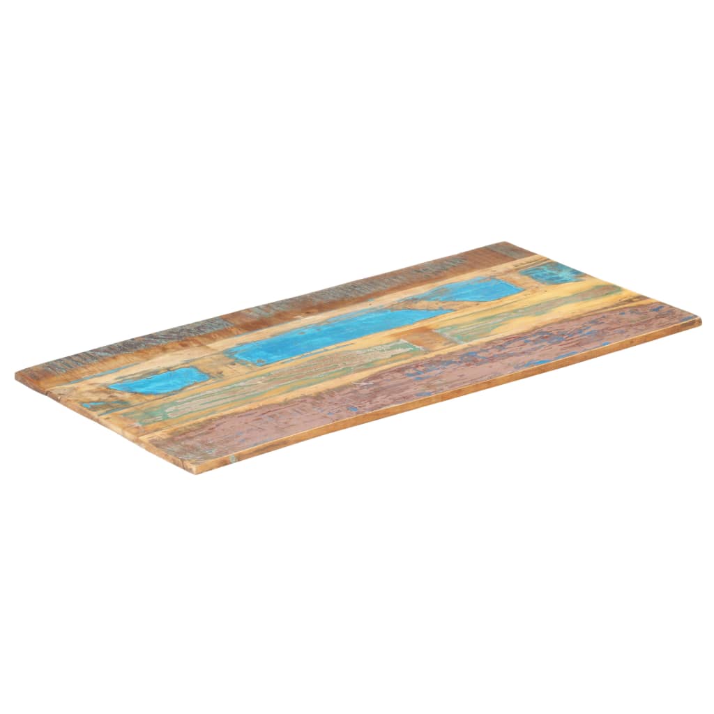 Rectangular Table Top 60x100 cm 15-16 mm Solid Reclaimed Wood- Table Tops - HomeShopIreland - Home Shop Ireland - Table Tops - Rectangular Table Top 60x100 cm 15-16 mm Solid Reclaimed Wood