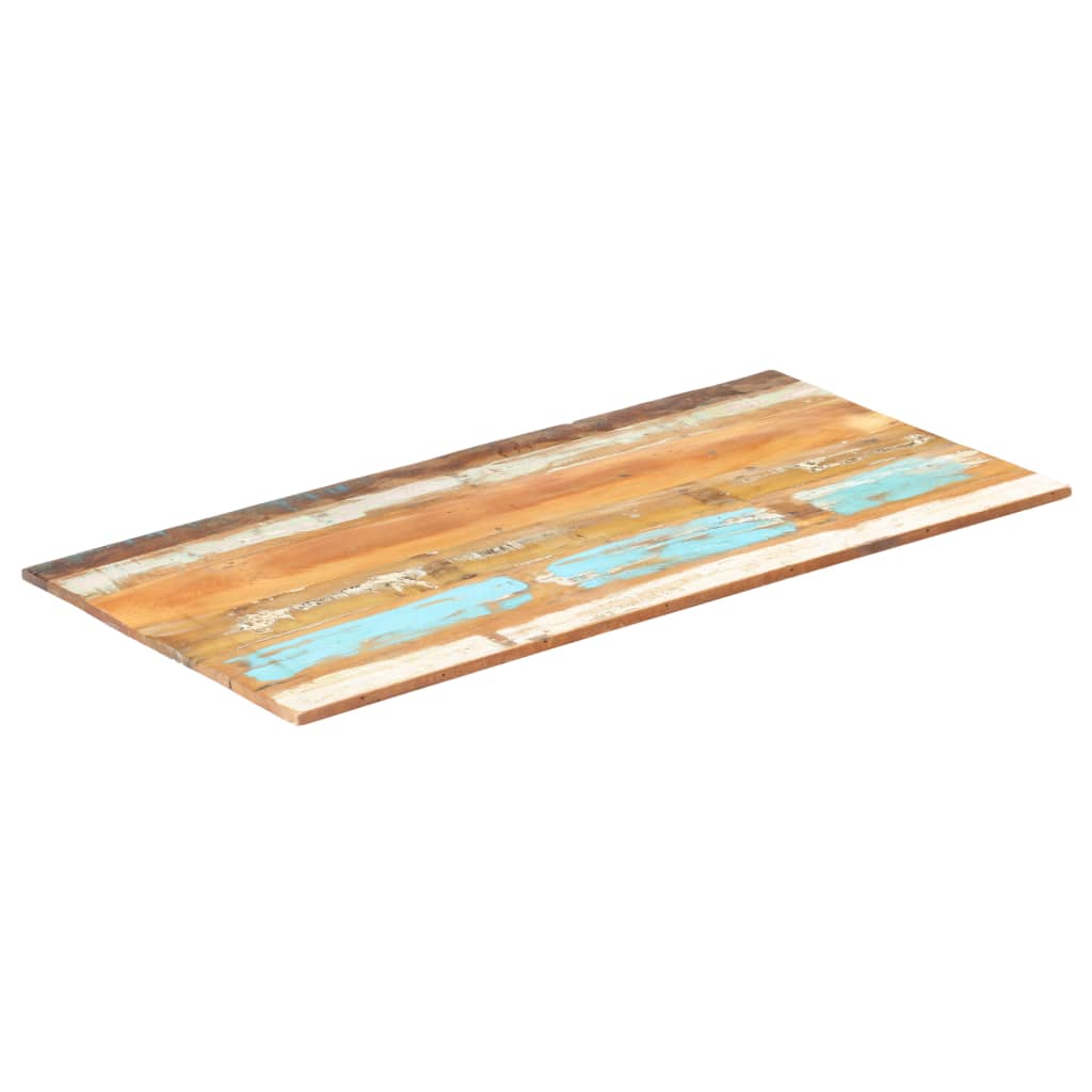 Rectangular Table Top 60x100 cm 15-16 mm Solid Reclaimed Wood- Table Tops - HomeShopIreland - Home Shop Ireland - Table Tops - Rectangular Table Top 60x100 cm 15-16 mm Solid Reclaimed Wood