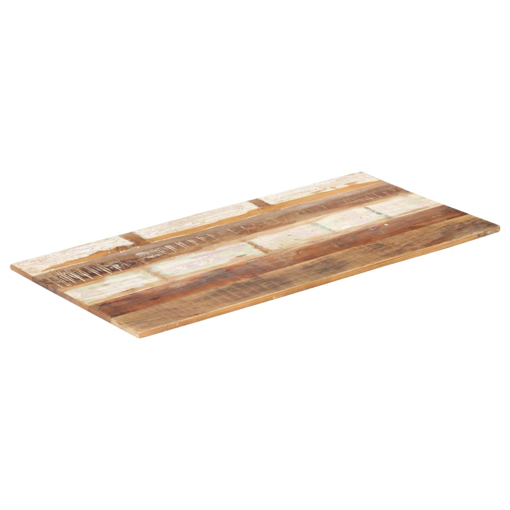 Rectangular Table Top 60x100 cm 15-16 mm Solid Reclaimed Wood- Table Tops - HomeShopIreland - Home Shop Ireland - Table Tops - Rectangular Table Top 60x100 cm 15-16 mm Solid Reclaimed Wood