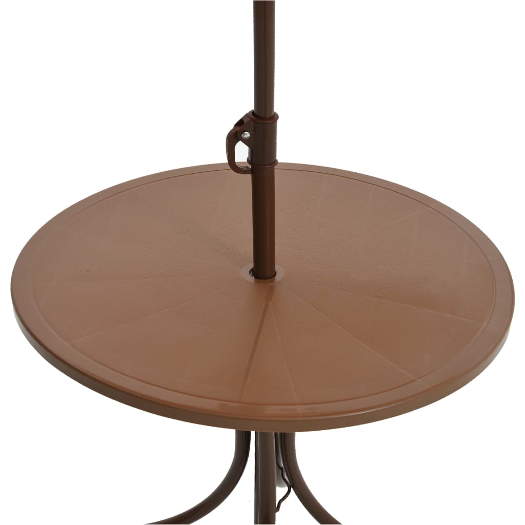 3 Piece Kids' Garden Bistro Set with Parasol Brown- Outdoor Furniture Sets - HomeShopIreland - Home Shop Ireland - Outdoor Furniture Sets - 3 Piece Kids' Garden Bistro Set with Parasol Brown