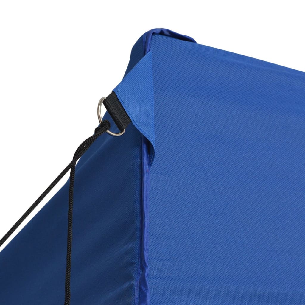 Professional Folding Party Tent with 4 Sidewalls 3x6 m Steel Blue- Canopies & Gazebos - HomeShopIreland - Home Shop Ireland - Canopies & Gazebos - Professional Folding Party Tent with 4 Sidewalls 3x6 m Steel Blue