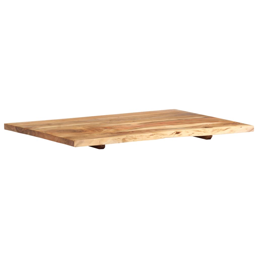 Bathroom Vanity Top Solid Acacia Wood 80x55x2.5 cm- Sink Accessories - HomeShopIreland - Home Shop Ireland - Sink Accessories - Bathroom Vanity Top Solid Acacia Wood 80x55x2.5 cm