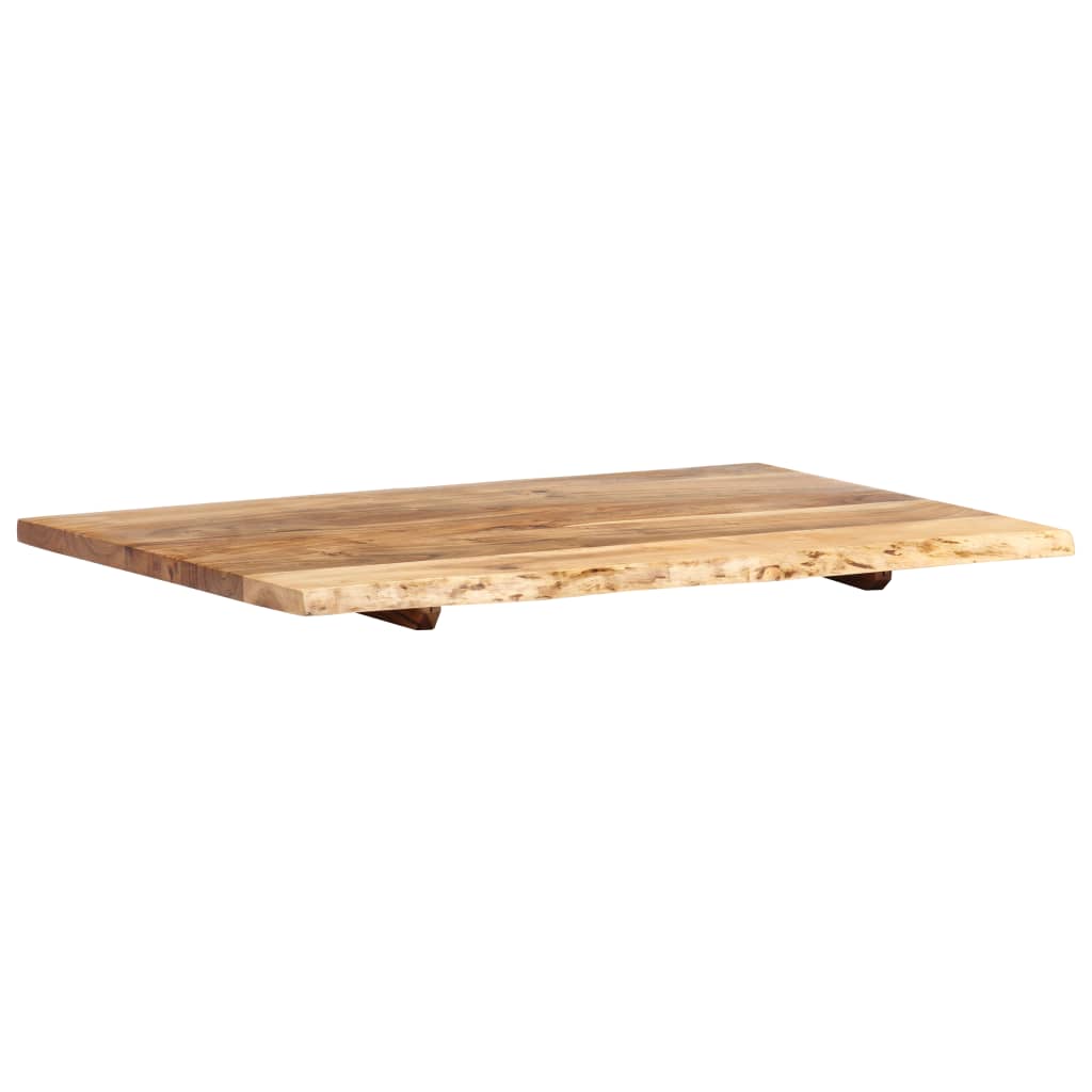 Bathroom Vanity Top Solid Acacia Wood 80x55x2.5 cm- Sink Accessories - HomeShopIreland - Home Shop Ireland - Sink Accessories - Bathroom Vanity Top Solid Acacia Wood 80x55x2.5 cm