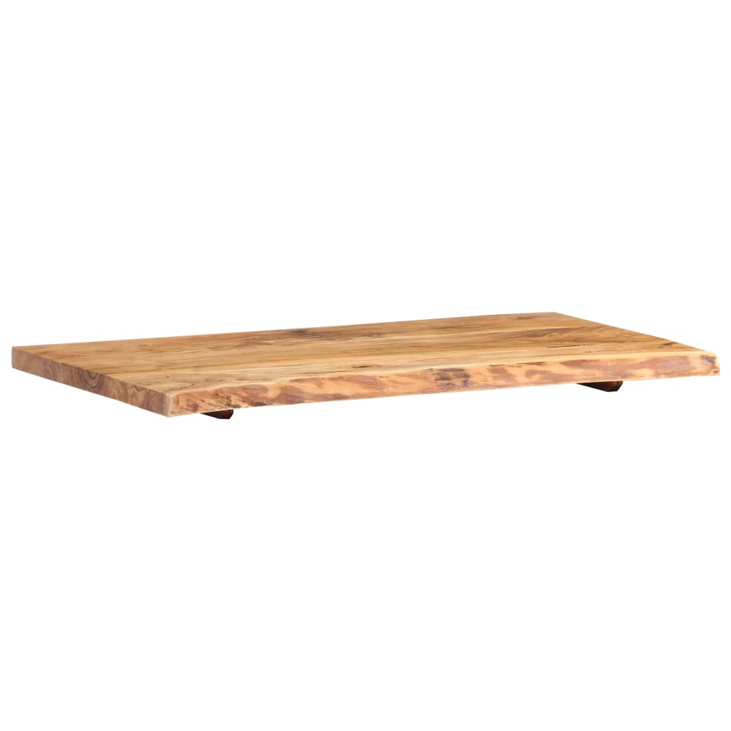 Bathroom Vanity Top Solid Acacia Wood 100x55x3.8 cm- Sink Accessories - HomeShopIreland - Home Shop Ireland - Sink Accessories - Bathroom Vanity Top Solid Acacia Wood 100x55x3.8 cm