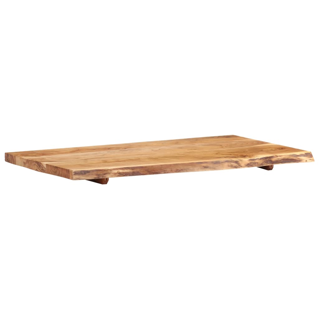 Bathroom Vanity Top Solid Acacia Wood 100x55x3.8 cm- Sink Accessories - HomeShopIreland - Home Shop Ireland - Sink Accessories - Bathroom Vanity Top Solid Acacia Wood 100x55x3.8 cm
