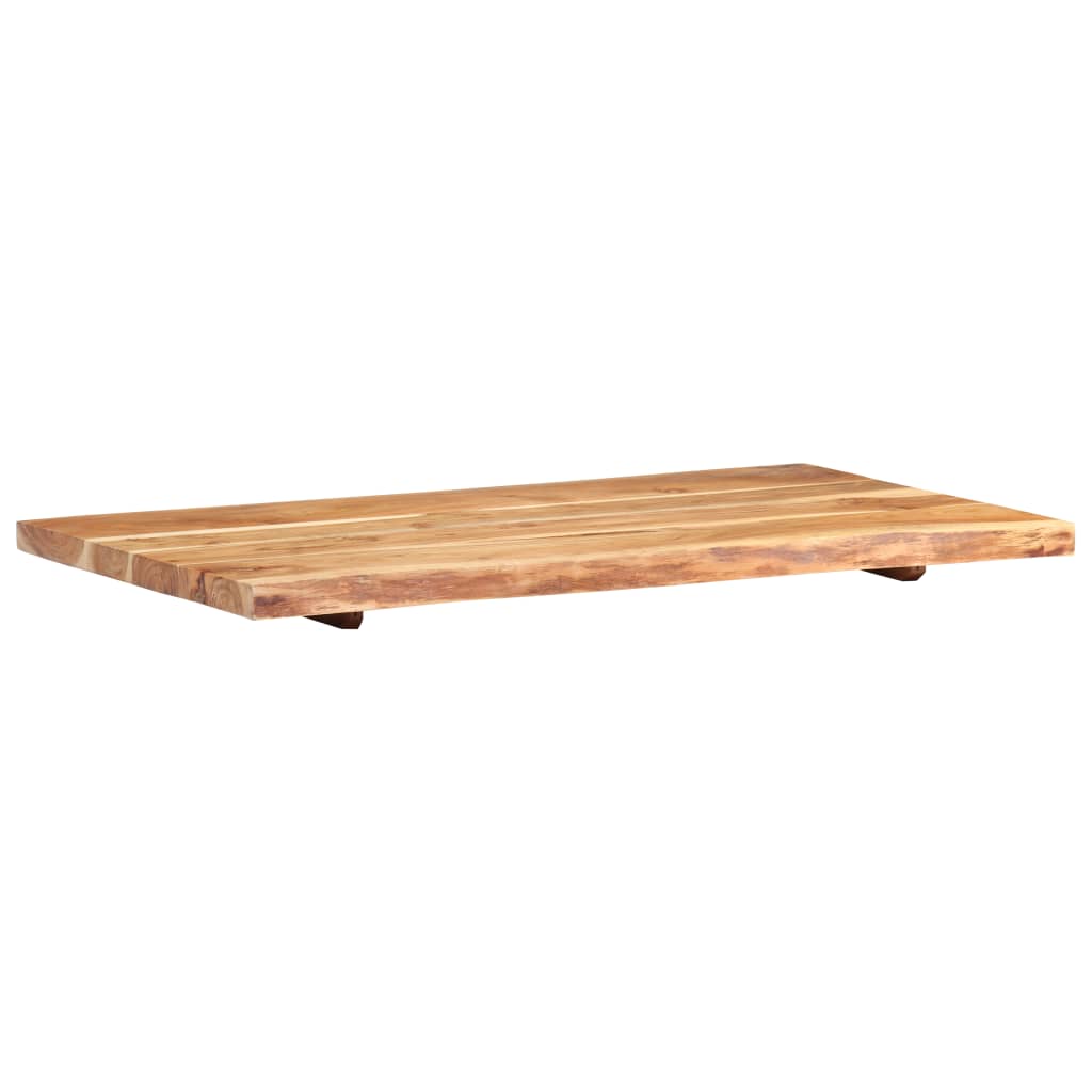 Bathroom Vanity Top Solid Acacia Wood 100x55x3.8 cm- Sink Accessories - HomeShopIreland - Home Shop Ireland - Sink Accessories - Bathroom Vanity Top Solid Acacia Wood 100x55x3.8 cm