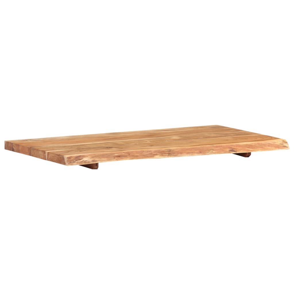 Bathroom Vanity Top Solid Acacia Wood 100x55x3.8 cm- Sink Accessories - HomeShopIreland - Home Shop Ireland - Sink Accessories - Bathroom Vanity Top Solid Acacia Wood 100x55x3.8 cm