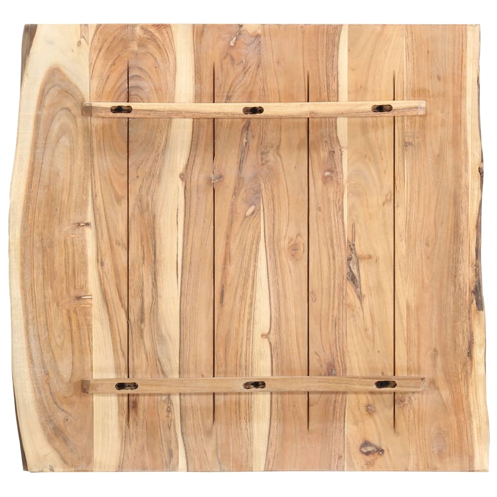 Table Top Solid Acacia Wood 60x(50-60)x3.8 cm- Table Tops - HomeShopIreland - Home Shop Ireland - Table Tops - Table Top Solid Acacia Wood 60x(50-60)x3.8 cm