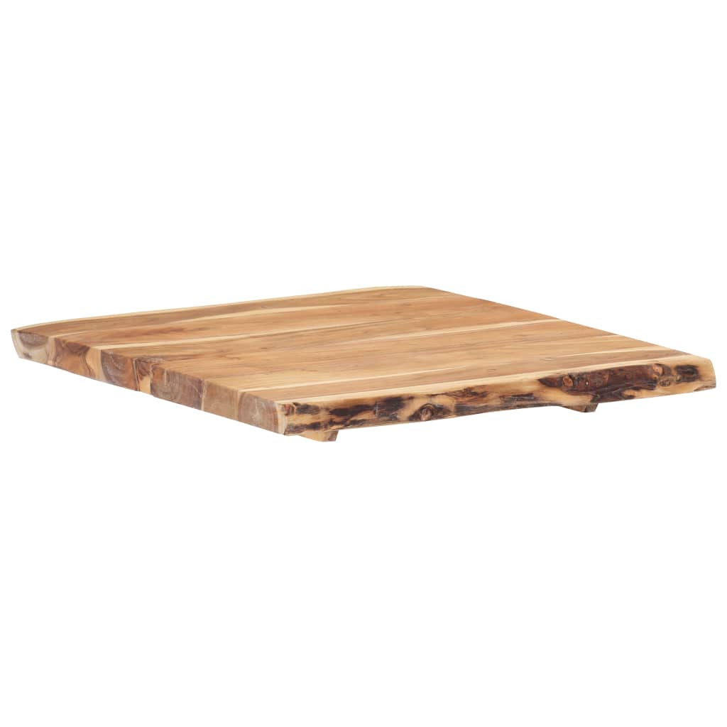 Table Top Solid Acacia Wood 60x(50-60)x3.8 cm- Table Tops - HomeShopIreland - Home Shop Ireland - Table Tops - Table Top Solid Acacia Wood 60x(50-60)x3.8 cm