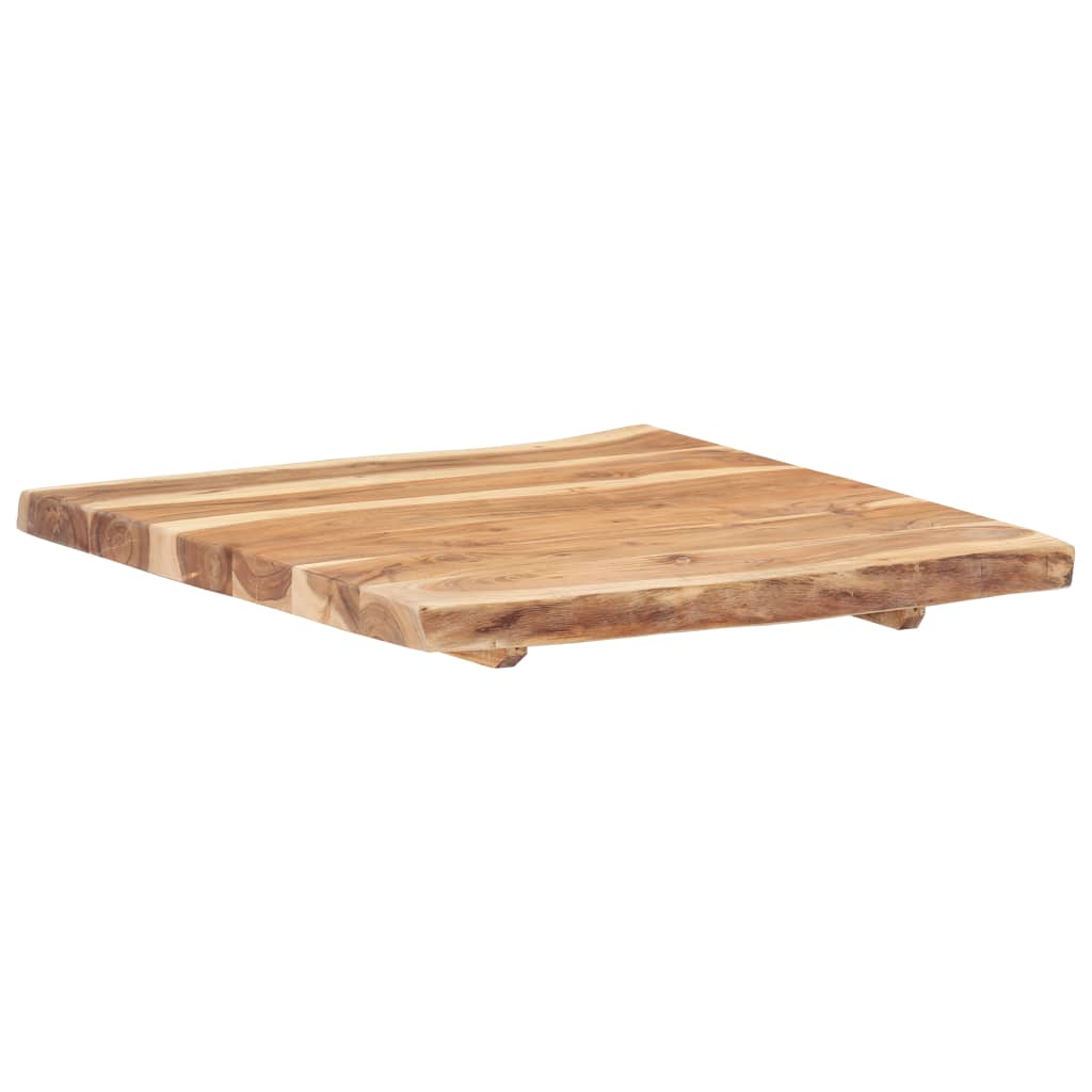 Table Top Solid Acacia Wood 60x(50-60)x3.8 cm- Table Tops - HomeShopIreland - Home Shop Ireland - Table Tops - Table Top Solid Acacia Wood 60x(50-60)x3.8 cm