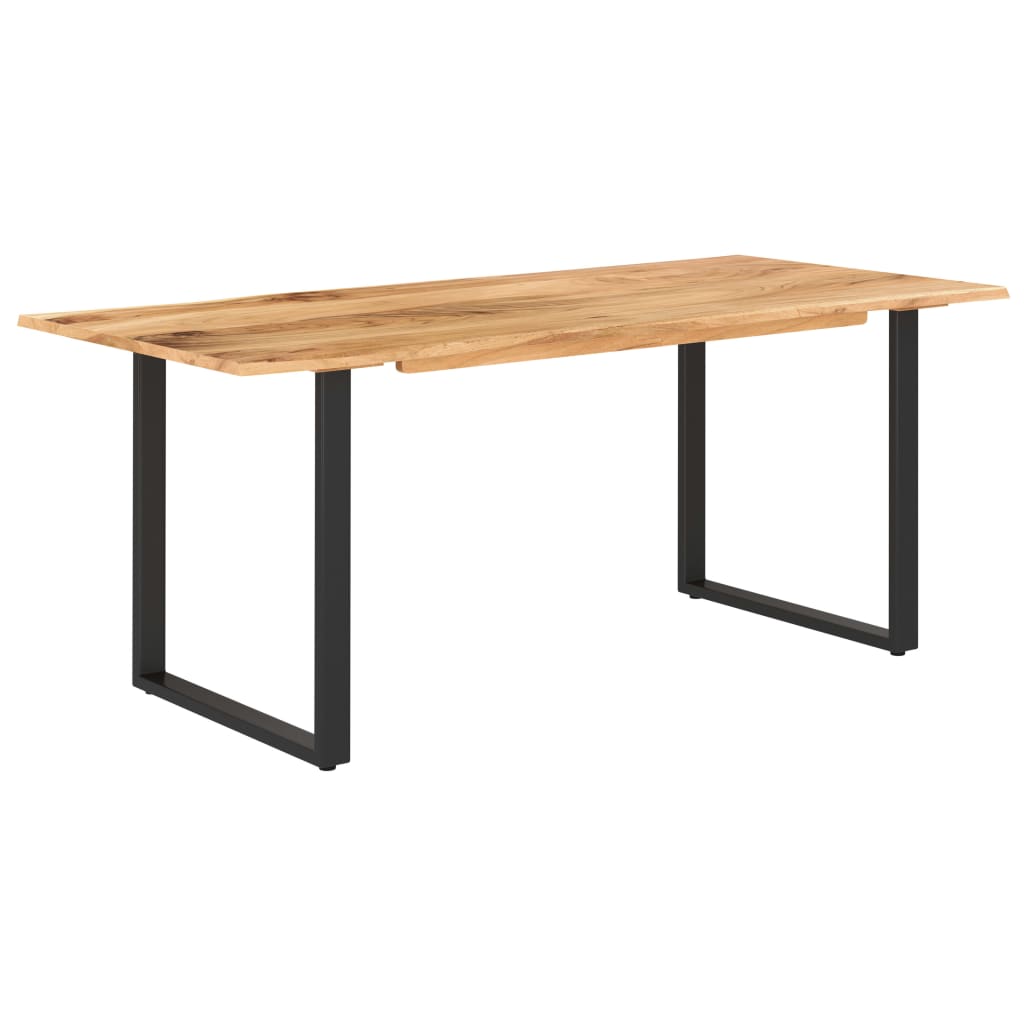 Dining Table 180x90x76 cm Solid Acacia Wood- Kitchen & Dining Room Tables - HomeShopIreland - Home Shop Ireland - Kitchen & Dining Room Tables - Dining Table 180x90x76 cm Solid Acacia Wood