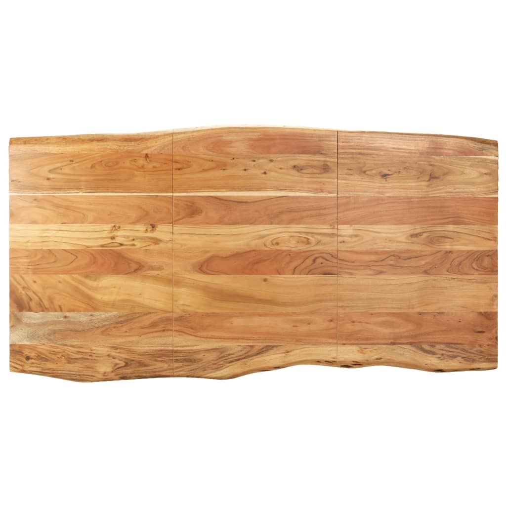 Dining Table 180x90x76 cm Solid Acacia Wood- Kitchen & Dining Room Tables - HomeShopIreland - Home Shop Ireland - Kitchen & Dining Room Tables - Dining Table 180x90x76 cm Solid Acacia Wood