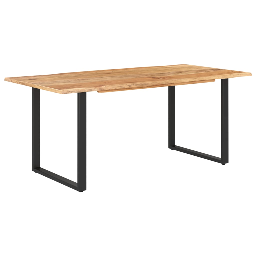 Dining Table 180x90x76 cm Solid Acacia Wood- Kitchen & Dining Room Tables - HomeShopIreland - Home Shop Ireland - Kitchen & Dining Room Tables - Dining Table 180x90x76 cm Solid Acacia Wood