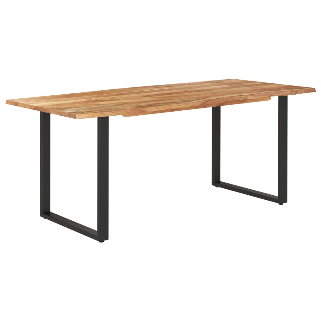 Dining Table 180x90x76 cm Solid Acacia Wood- Kitchen & Dining Room Tables - HomeShopIreland - Home Shop Ireland - Kitchen & Dining Room Tables - Dining Table 180x90x76 cm Solid Acacia Wood