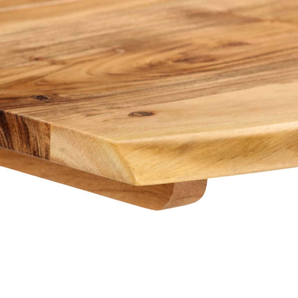 Dining Table 140x70x76 cm Solid Acacia Wood- Kitchen & Dining Room Tables - HomeShopIreland - Home Shop Ireland - Kitchen & Dining Room Tables - Dining Table 140x70x76 cm Solid Acacia Wood