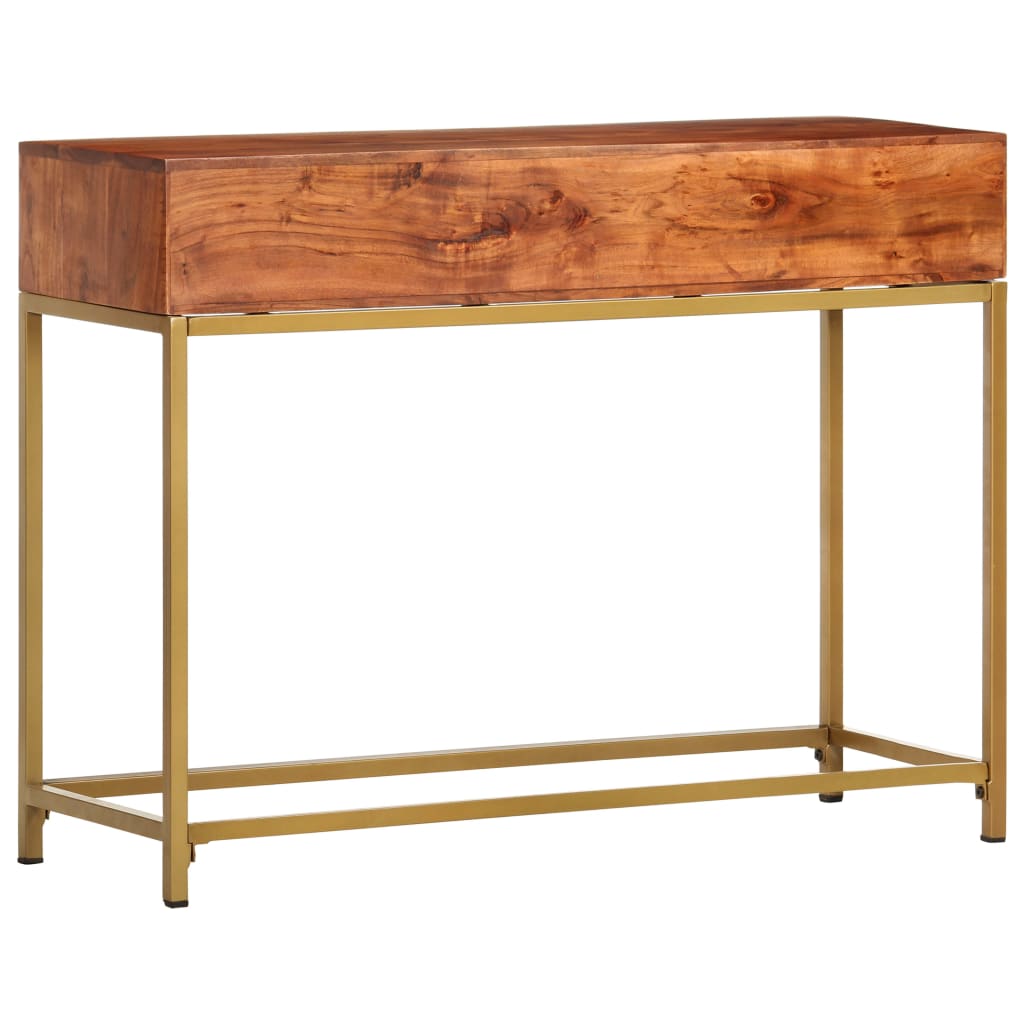 Console Table 100x35x76 cm Solid Acacia Wood- End Tables - HomeShopIreland - Home Shop Ireland - End Tables - Console Table 100x35x76 cm Solid Acacia Wood
