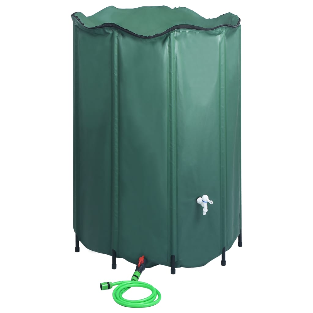 Collapsible Rain Water Tank with Spigot 1500 L- Rain Barrels - HomeShopIreland - Home Shop Ireland - Rain Barrels - Collapsible Rain Water Tank with Spigot 1500 L