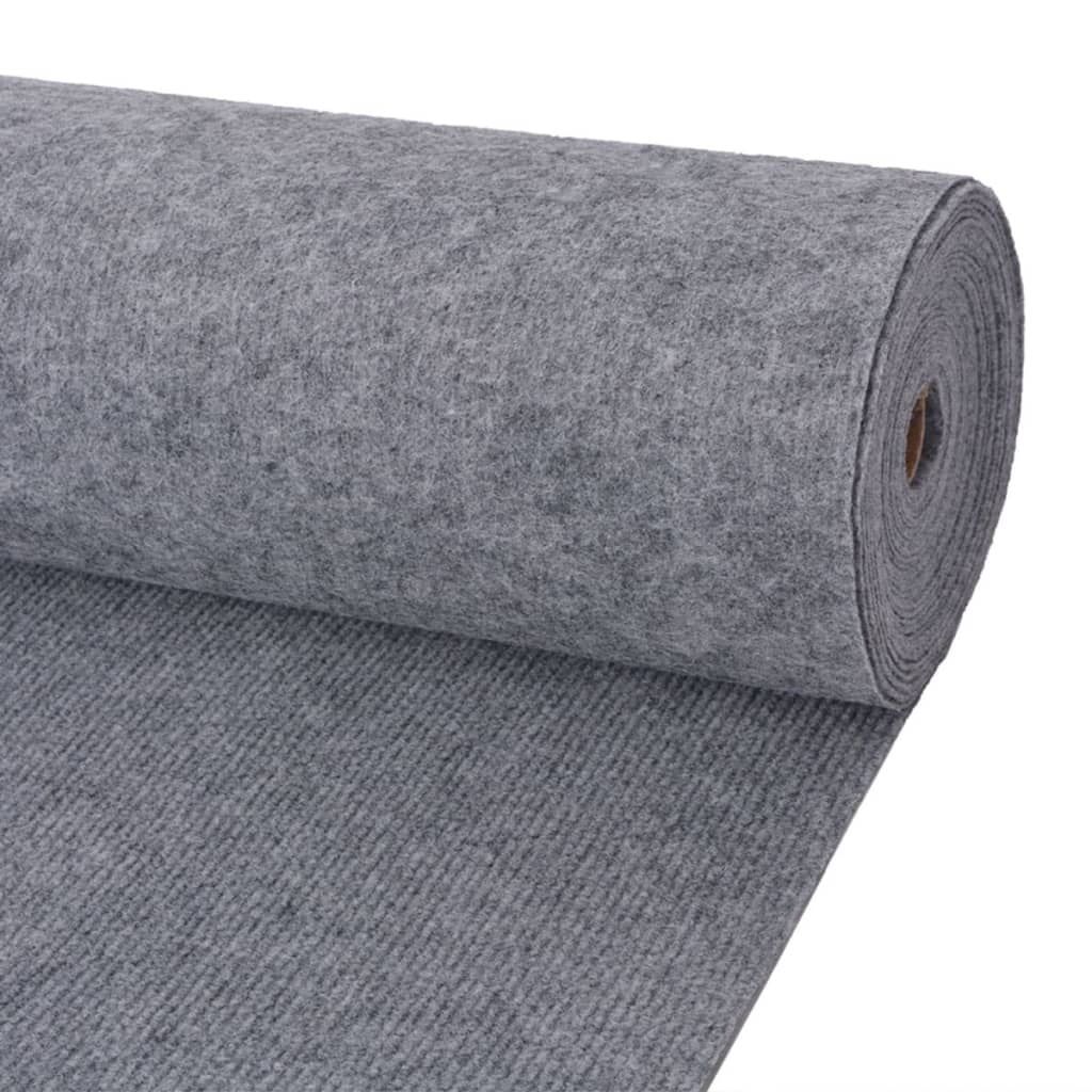 Exhibition Carpet Rib 16x20 m Grey- Door Mats - HomeShopIreland - Home Shop Ireland - Door Mats - Exhibition Carpet Rib 16x20 m Grey