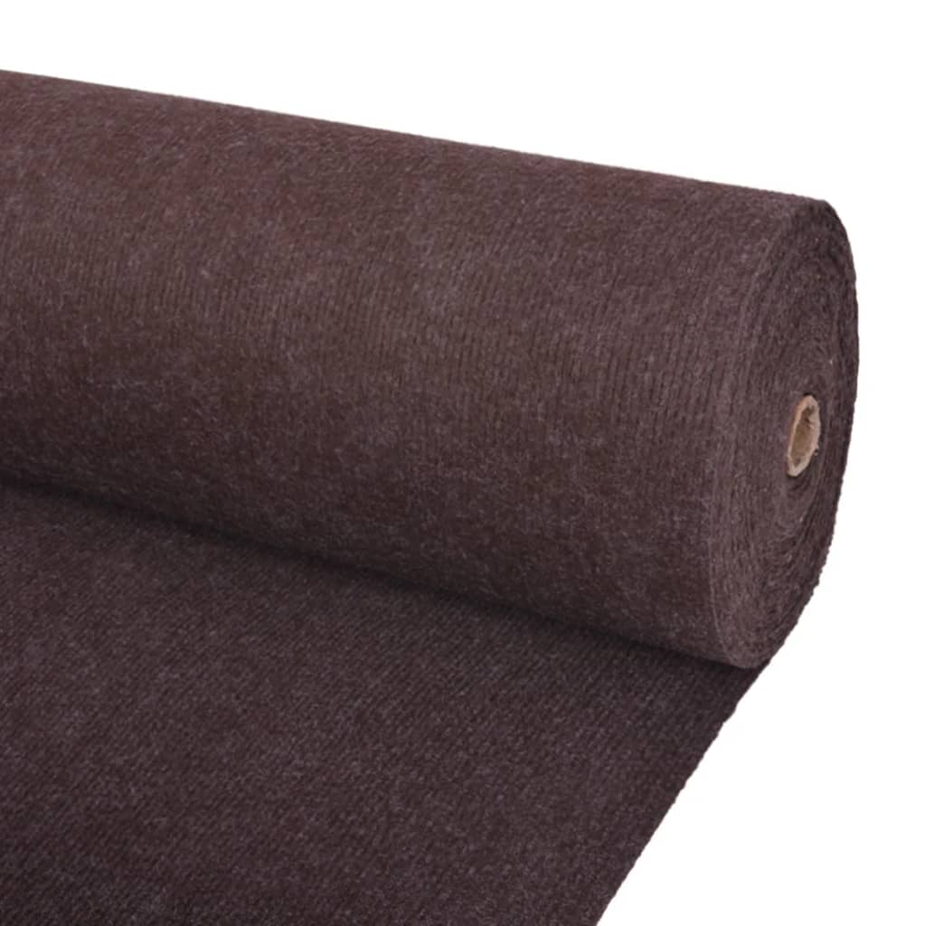 Exhibition Carpet Rib 16x20 m Brown- Door Mats - HomeShopIreland - Home Shop Ireland - Door Mats - Exhibition Carpet Rib 16x20 m Brown