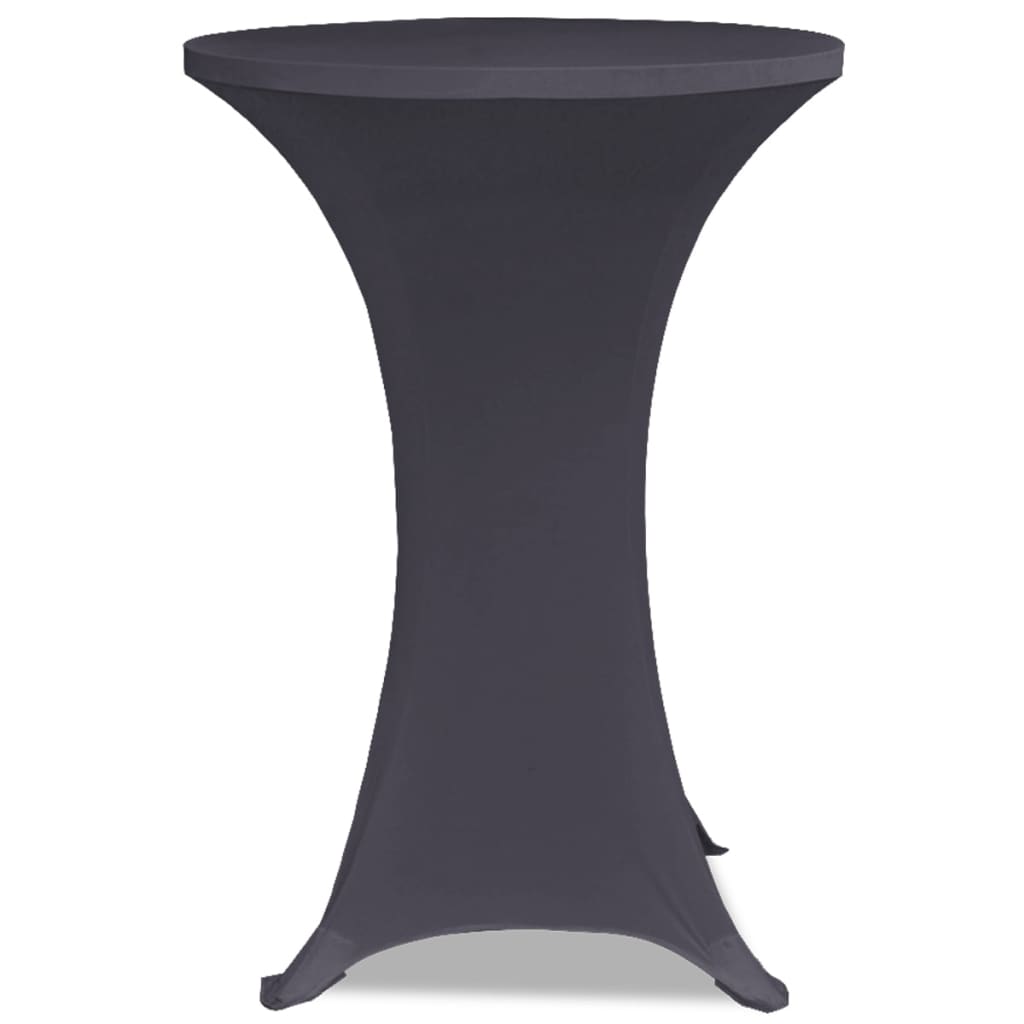 Stretch Table Cover 4 pcs 60 cm Anthracite- Slipcovers - HomeShopIreland - Home Shop Ireland - Slipcovers - Stretch Table Cover 4 pcs 60 cm Anthracite