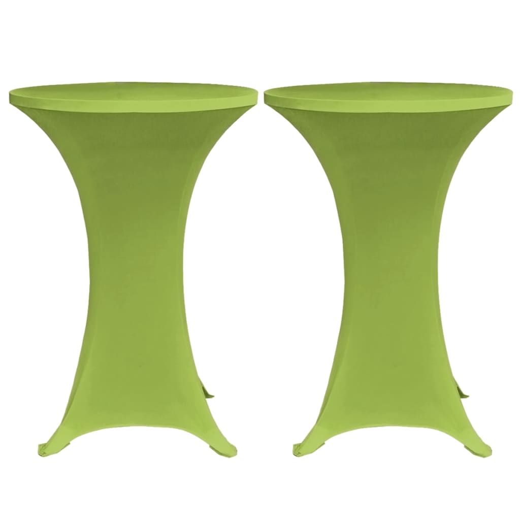 Stretch Table Cover 4 pcs 60 cm Green- Slipcovers - HomeShopIreland - Home Shop Ireland - Slipcovers - Stretch Table Cover 4 pcs 60 cm Green