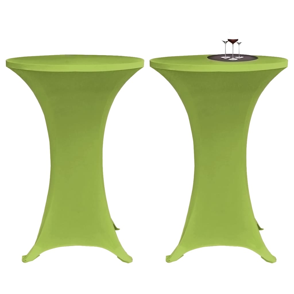 Stretch Table Cover 4 pcs 70 cm Green- Slipcovers - HomeShopIreland - Home Shop Ireland - Slipcovers - Stretch Table Cover 4 pcs 70 cm Green