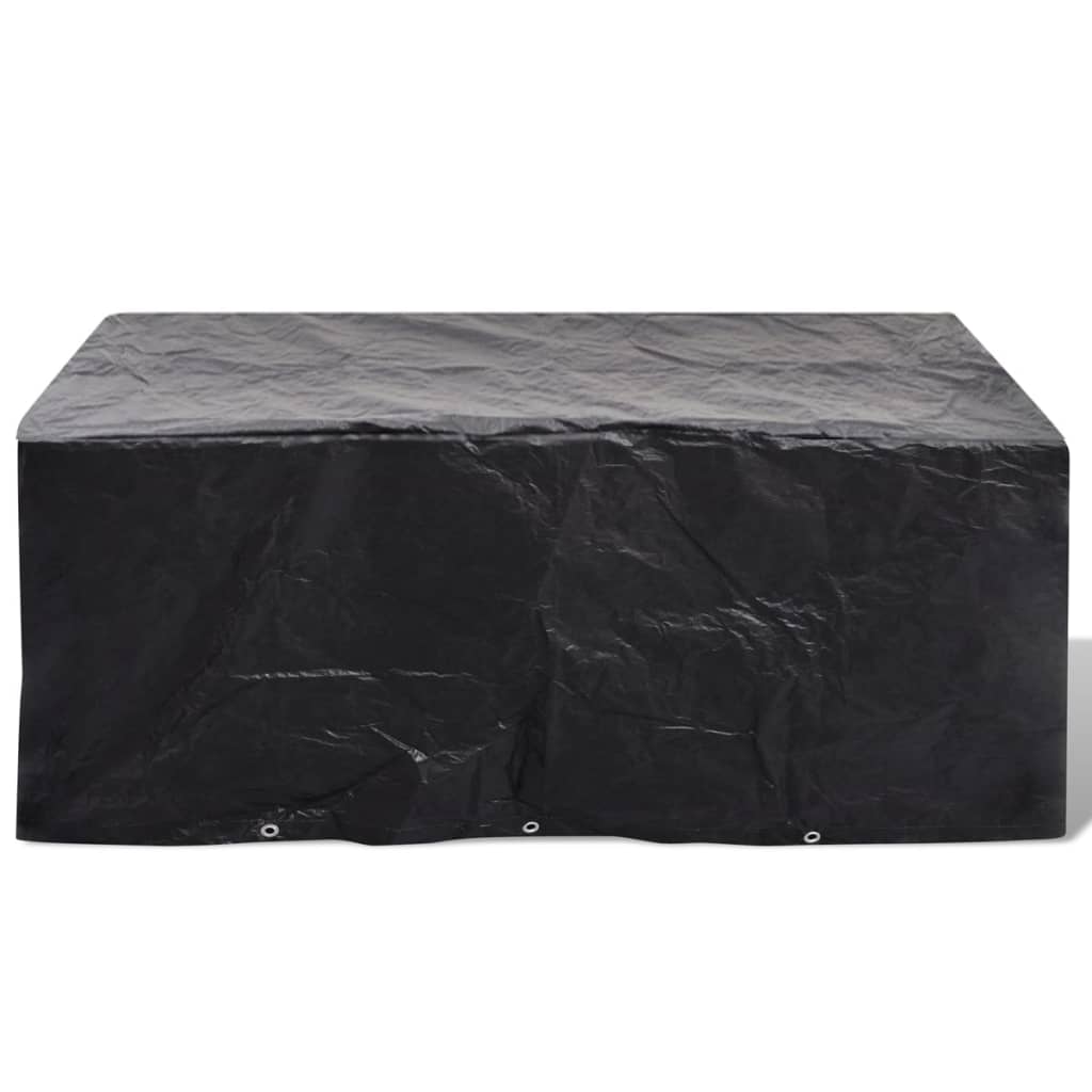 Garden Furniture Covers 2pcs 6 Person Poly Rattan 240x140cm- Outdoor Furniture Covers - HomeShopIreland - Home Shop Ireland - Outdoor Furniture Covers - Garden Furniture Covers 2pcs 6 Person Poly Rattan 240x140cm