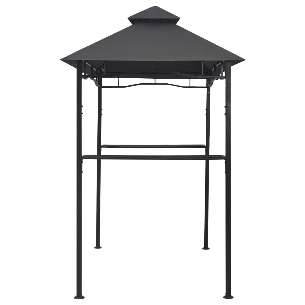 BBQ Gazebo 240x150x255 cm Anthracite Steel- Canopies & Gazebos - HomeShopIreland - Home Shop Ireland - Canopies & Gazebos - BBQ Gazebo 240x150x255 cm Anthracite Steel