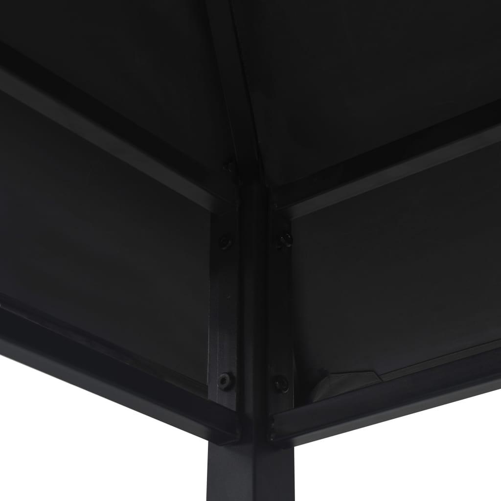 BBQ Gazebo 240x150x255 cm Anthracite Steel- Canopies & Gazebos - HomeShopIreland - Home Shop Ireland - Canopies & Gazebos - BBQ Gazebo 240x150x255 cm Anthracite Steel