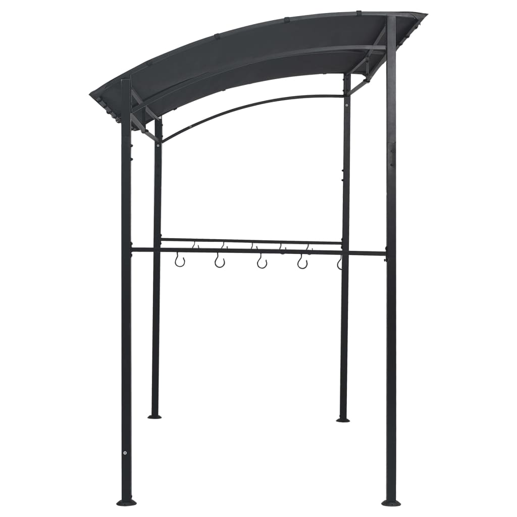 BBQ Gazebo 215x150x220 cm Anthracite Steel- Canopies & Gazebos - HomeShopIreland - Home Shop Ireland - Canopies & Gazebos - BBQ Gazebo 215x150x220 cm Anthracite Steel