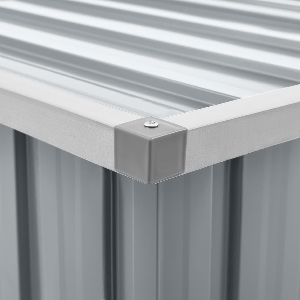 Garden Storage Box Grey 109x67x65 cm- Outdoor Storage Boxes - HomeShopIreland - Home Shop Ireland - Outdoor Storage Boxes - Garden Storage Box Grey 109x67x65 cm