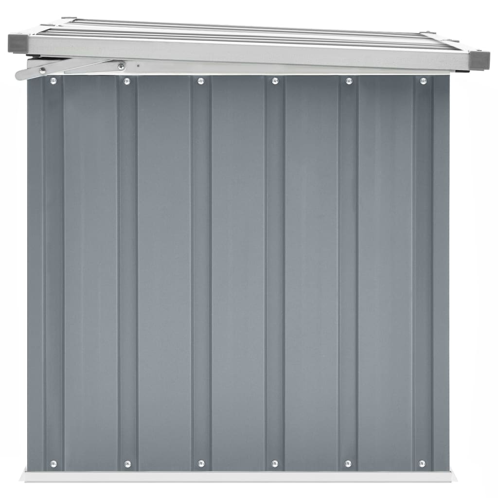 Garden Storage Box Grey 109x67x65 cm- Outdoor Storage Boxes - HomeShopIreland - Home Shop Ireland - Outdoor Storage Boxes - Garden Storage Box Grey 109x67x65 cm
