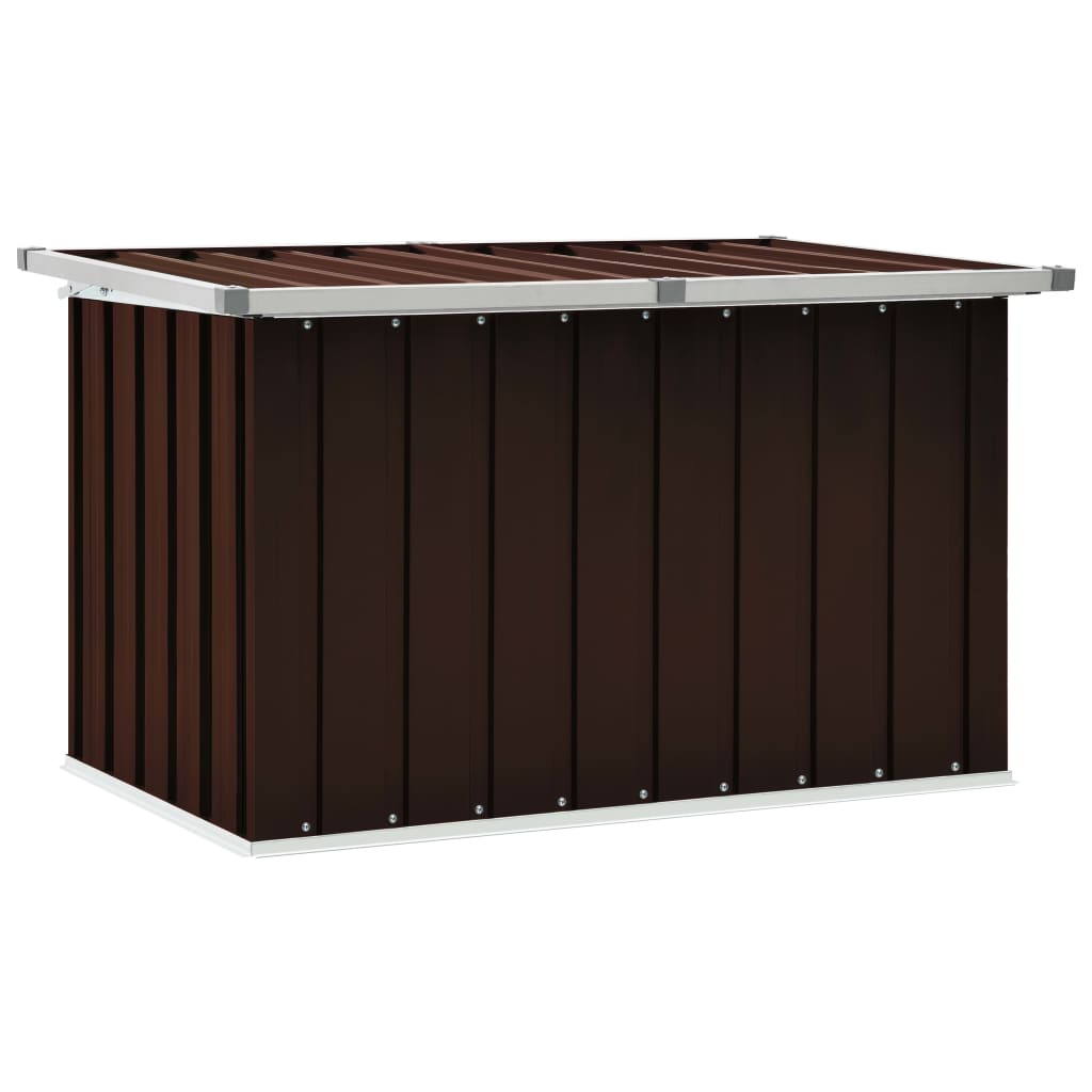 Garden Storage Box Brown 109x67x65 cm- Outdoor Storage Boxes - HomeShopIreland - Home Shop Ireland - Outdoor Storage Boxes - Garden Storage Box Brown 109x67x65 cm