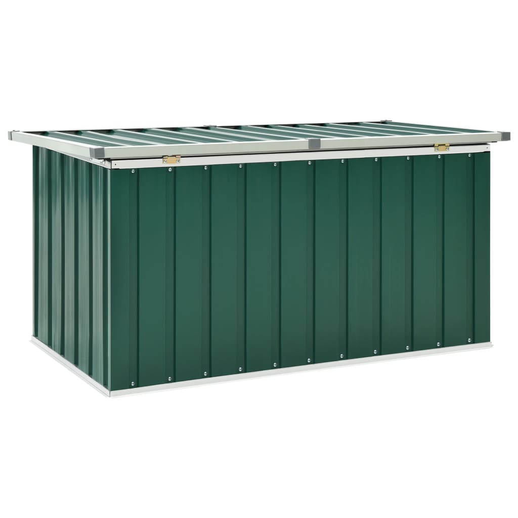 Garden Storage Box Green 129x67x65 cm- Outdoor Storage Boxes - HomeShopIreland - Home Shop Ireland - Outdoor Storage Boxes - Garden Storage Box Green 129x67x65 cm