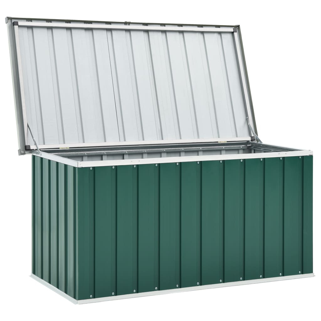 Garden Storage Box Green 129x67x65 cm- Outdoor Storage Boxes - HomeShopIreland - Home Shop Ireland - Outdoor Storage Boxes - Garden Storage Box Green 129x67x65 cm