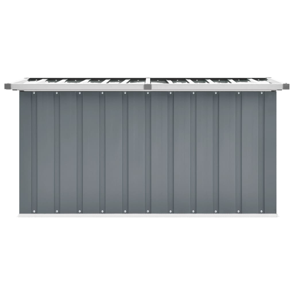Garden Storage Box Grey 129x67x65 cm- Outdoor Storage Boxes - HomeShopIreland - Home Shop Ireland - Outdoor Storage Boxes - Garden Storage Box Grey 129x67x65 cm