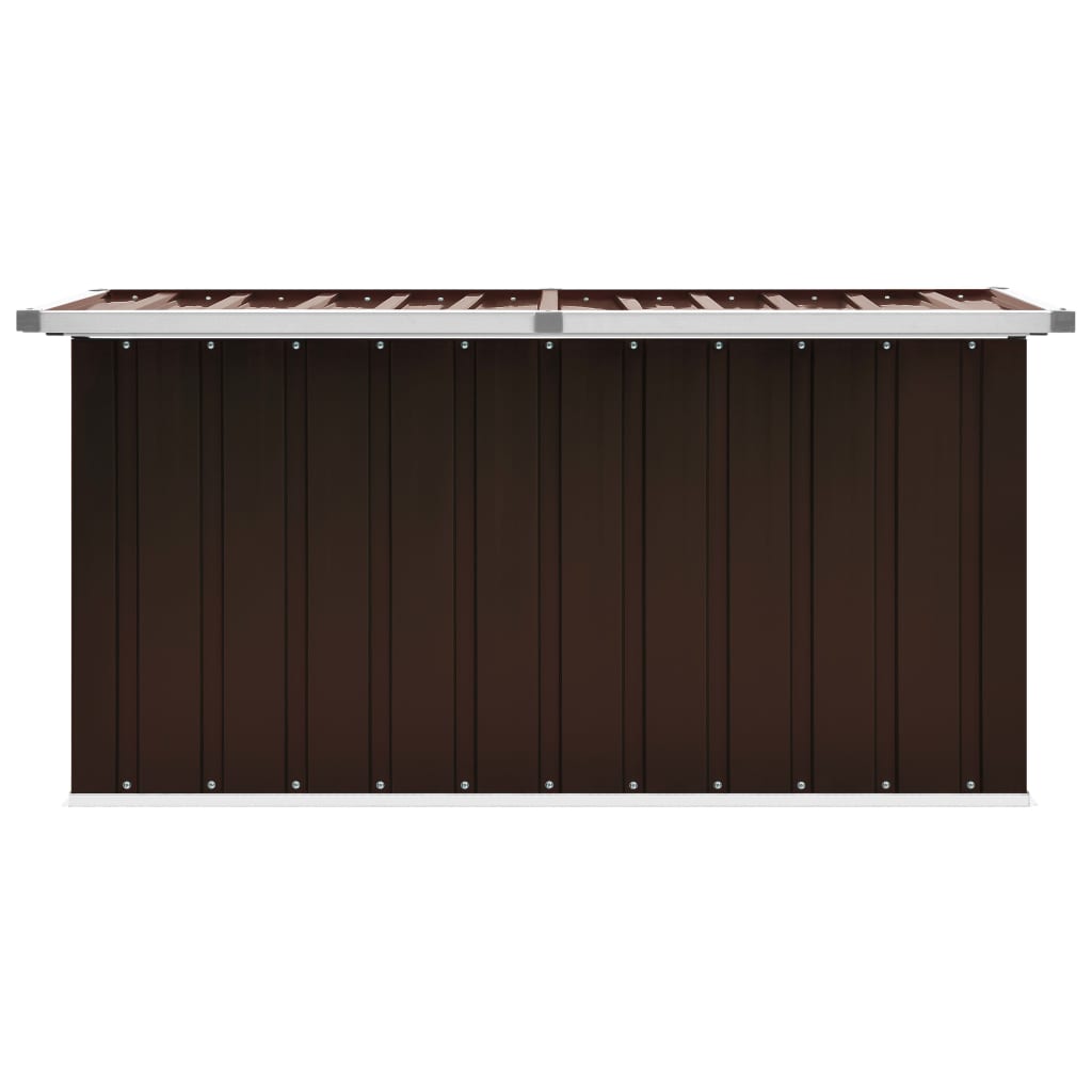 Garden Storage Box Brown 129x67x65 cm- Outdoor Storage Boxes - HomeShopIreland - Home Shop Ireland - Outdoor Storage Boxes - Garden Storage Box Brown 129x67x65 cm