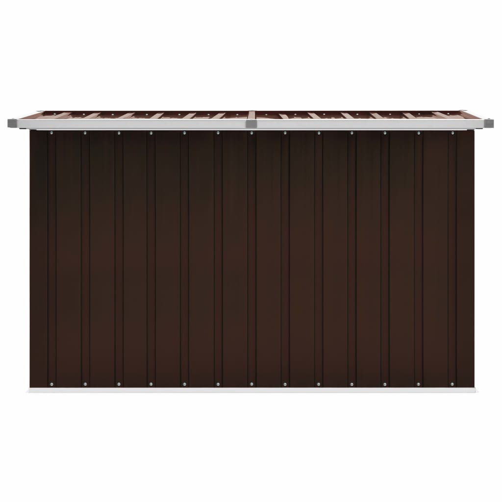 Garden Storage Box Brown 149x99x93 cm- Outdoor Storage Boxes - HomeShopIreland - Home Shop Ireland - Outdoor Storage Boxes - Garden Storage Box Brown 149x99x93 cm