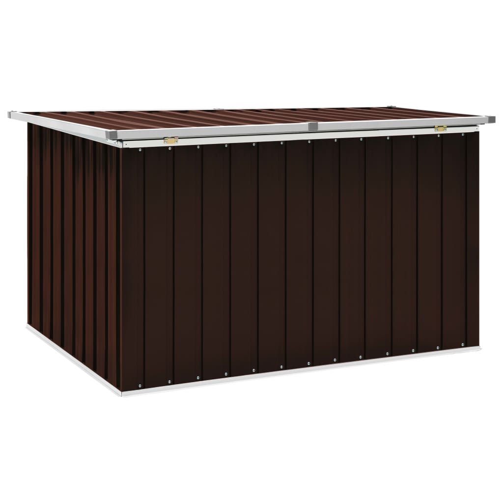 Garden Storage Box Brown 149x99x93 cm- Outdoor Storage Boxes - HomeShopIreland - Home Shop Ireland - Outdoor Storage Boxes - Garden Storage Box Brown 149x99x93 cm