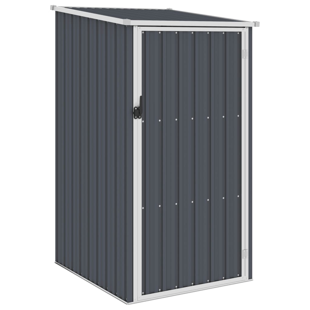 Garden Shed Anthracite 87x98x159 cm Galvanised Steel- Sheds, Garages & Carports - HomeShopIreland - Home Shop Ireland - Sheds, Garages & Carports - Garden Shed Anthracite 87x98x159 cm Galvanised Steel