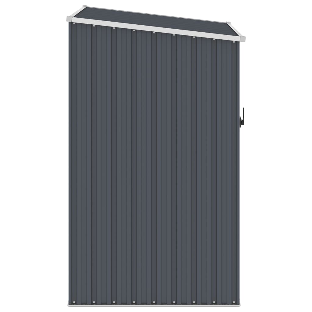 Garden Shed Anthracite 87x98x159 cm Galvanised Steel- Sheds, Garages & Carports - HomeShopIreland - Home Shop Ireland - Sheds, Garages & Carports - Garden Shed Anthracite 87x98x159 cm Galvanised Steel