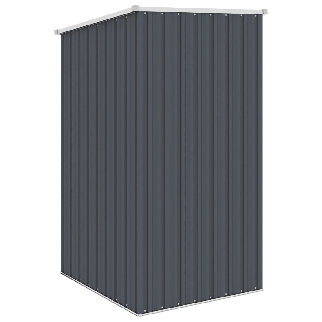 Garden Shed Anthracite 87x98x159 cm Galvanised Steel- Sheds, Garages & Carports - HomeShopIreland - Home Shop Ireland - Sheds, Garages & Carports - Garden Shed Anthracite 87x98x159 cm Galvanised Steel
